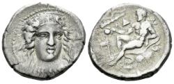 Ancient Coins - Bruttium, Croton. Nomos circa 400-325 - Ex NAC sale R, 2007. 1048