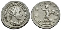 Ancient Coins - Philip I, 244-249. Antoninianus, Rome circa 244-247 - Scarce