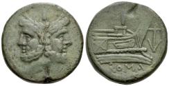 Ancient Coins - Roman Republic. As circa 209-208 - Ex Triton II, 1998, 463 and Naville Numismatics 48, 2019, 325 sales. From the AK collection.