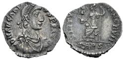 Ancient Coins - Arcadius, 383-408. Siliqua Treveri 392-395