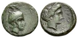 Ancient Coins - Thessaly, Gyrton. Dichalkon early-mid IV century BC - From the collection of a Man in Love with Art