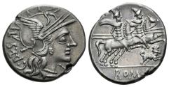 Ancient Coins - C. Antestius. Denarius circa 146 - Ex Astarte XVII, 2005, 219 and Naville Numismatics 76, 2022, 275 sales