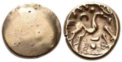 Ancient Coins - Celtic, Northeast Gaul, Ambiani Stater circa 60-30 - Ex Naville Numismatics sale 94, 2025, 1.