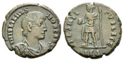 Ancient Coins - Julian II caesar, 355-360. AE4, Antiochia circa 355-360 - From the collection of a Mentor.