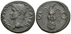 Ancient Coins - Divus Augustus, died 14 AD. As circa 34-37