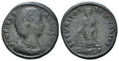 Ancient Coins - Helena, mother of Constantine. Follis, Thessalonica circa 326-328