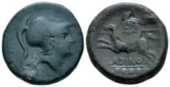 Ancient Coins - Frentani, Larinum. Quincux circa 210-175