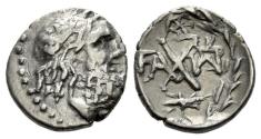 Ancient Coins - Achaia, Achean League. Hemidrachm, Elis circa 88-30 - Ex Gorny & Mosch sale 196, 2011, 3220 (part of). From the collection of a Man in Love with Art