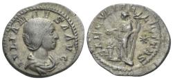 Ancient Coins - Julia Maesa, sister of Julia Domna and grandmother of Elagabalus. Denarius, Rome circa 220-222 - Ex InAsta sale 29, 2009, 1122