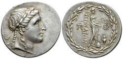 Ancient Coins - Ionia, Myrina Tetradrachm circa 155-143 - Ex Ceresio, 1992, 114; M&M Fixed price List 574, 1994, 17; Auctiones 27, 1996, 303 and Naville Numismatics 86, 2023, 130 sales
