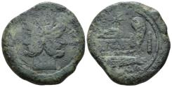 Ancient Coins - Roman Republic. Star (second) series, As circa 169-158