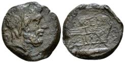 Ancient Coins - Q. Caecilius Metellus. Semis circa 130