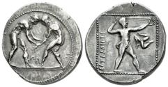 Ancient Coins - Pamphylia, Aspendos. Stater circa 380/75-330/25 BC