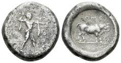 Ancient Coins - Lucania, Poseidonia Nomos 470-445