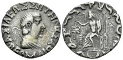 Ancient Coins - Bactria, Hermaios soter, circa 105-90. Tetradrachm, Posthumous issue circa 50-35 - Ex Sotheby's sale 2 October 1987, 772