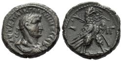 Ancient Coins - Egypt, Alexandria. Gallienus, 253-268. Tetradrachm circa 265-266 - From the M.N. Collection.
