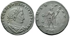 Ancient Coins - Constantine I, 307-337. Follis Lugdunum 307-308