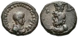 Ancient Coins - Egypt, Alexandria. Valerian II caesar, 253-255. Tetradrachm circa 256-257