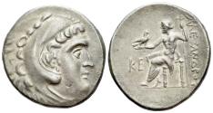 Ancient Coins - Pamphylia, Perge. Tetradrachm in name and types of Alexander III circa 197-196