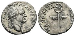Ancient Coins - Vespasian, 69-79. Denarius Uncertain (Ephesus) 76