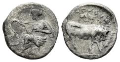 Ancient Coins - Sicily, Selinus. Litra circa 410