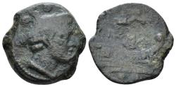 Ancient Coins - Roman Republic. Sextans light series, Central Italy circa 211-208