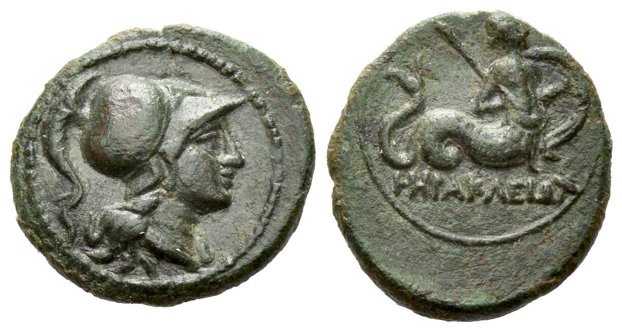 A Lucania, Heraclea. Bronze circa 276-250 | Greek Coins