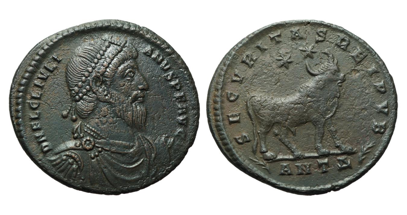 ARCANUM Julien Martinez 2011年 Julian II. AD 360-363. Æ .Antioch mint. | Roman Imperial Coins