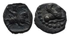 Ancient Coins - SAMARIA. Tetartemorion. ca. 375–332 BC. Extremely rare.