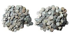 Ancient Coins - LOT OF 210: Judaea, Alexander Jannaeus, 103-76 BC, AE Prutah (Biblical Widow's Mite)