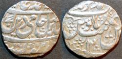 Ancient Coins - ROHILLAS: Faizullah Khan Silver rupee in name of Shah Alam II, Muhammadnagar, RY 12. UNPUBLISHED, RARE and CHOICE!