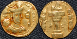 INDIA, KUSHANO-SASANIAN, Peroz II Kushanshah: AV (Gold) dinar