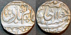 Ancient Coins - INDIA, MUGHAL, Shah Alam II: Silver rupee, Kora, RY 11, UNLISTED DATE & CHOICE!