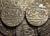 Ancient Coins - BRITISH INDIA, BENGAL PRESIDENCY: Silver rupee in the name of Shah Alam II, Banaras, AH 1198, RY 26. SPECIAL PURCHASE!