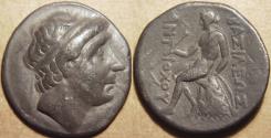 Ancient Coins - SELEUCID KINGDOM, Antiochos (Antiochus) I AR tetradrachm, Seleucia.
