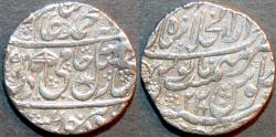 Ancient Coins - INDIA, MUGHAL, Shah Alam II: Silver rupee, Shahjahanabad, AH 1195, RY 23. CHOICE!