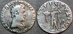 Ancient Coins - INDO-GREEK: Strato I AR drachm: bare-headed type. SCARCE!