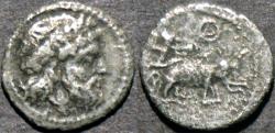 Ancient Coins - SELEUCID KINGDOM, Seleucos (Seleukos) I AR obol, Ai-Khanoum. RARE and CHOICE!
