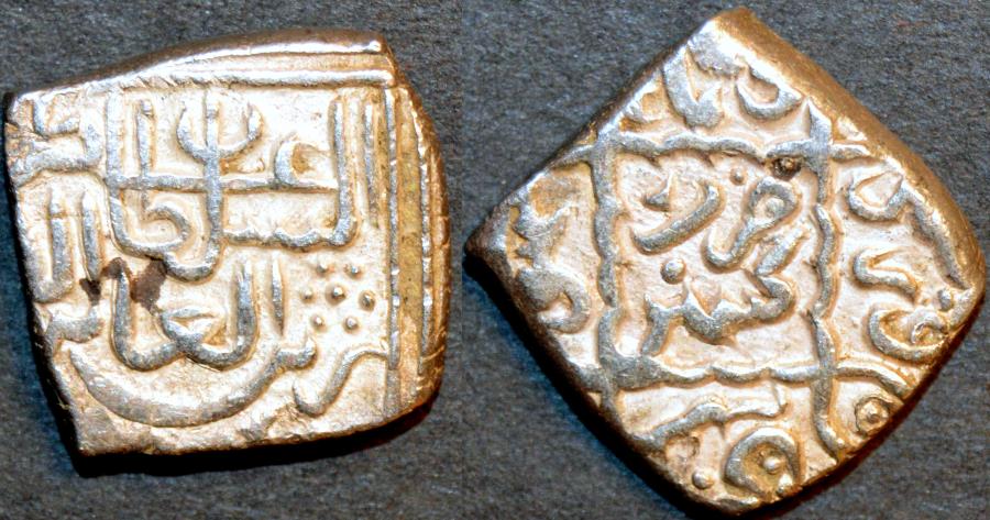 World Coins - INDIA, KASHMIR SULTANS, Zain al-'Abidin (1420-70) Silver sasnu, GG-K 9. SCARCE + CHOICE!