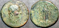 Ancient Coins - BACTRIA: Euthydemos II (Euthydemus) Cupro-Nickel Di-chalkon. With XRF results. SCARCE and BARGAIN-PRICED!
