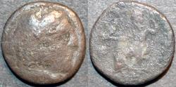 Ancient Coins - SELEUCID (SELEUKID) KINGDOM, Seleucos (Seleukos) I AR drachm, Alexandrine type, Uncertain mint in Bactria. RARE & BARGAIN-PRICED!