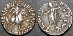 Ancient Coins - INDO-SCYTHIAN, Vonones with Spalahores Silver tetradrachm. SCARCE & CHOICE!