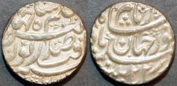 Ancient Coins - INDIA, MUGHAL, Jahangir (1605-28) Silver rupee naming Nur Jahan, Patna, RY 22. SCARCE and CHOICE!