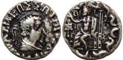 Ancient Coins - Indo-Greek: Hermaios AR drachm