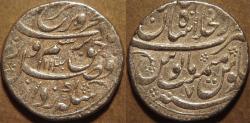 Ancient Coins - INDIA, MUGHAL, Farrukhsiyar (1713-19) AR rupee, Shahjahanabad, AH 1130, RY 7. CHOICE!