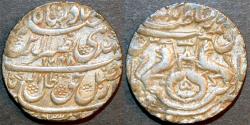 Ancient Coins - INDIA, AWADH: Nasir-ud-Din Haidar AR rupee, Lucknow, AH 1248, Year 5, CHOICE!