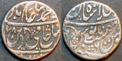 Ancient Coins - INDIA, MUGHAL, Shah Alam II: Silver rupee, Shahjahanabad, AH (1)178, RY 6. CHOICE!