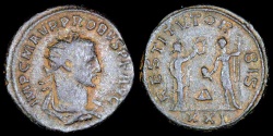 Ancient Coins - Probus Antoninianus - RESTITVT ORBIS - Antioch Mint