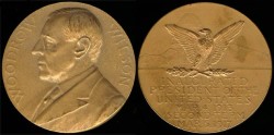 Us Coins - 1917 Woodrow Wilson - US Mint Medal