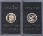 Us Coins - 1974-S Eisenhower Dollar Proof (Brown pack - 40% Silver)